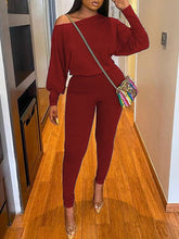 Indiebeautie – T-Shirt und Hose mit Bischofsärmeln im Set