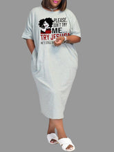 Indiebeautie Printed Tee Dress