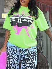 Indiebeautie T-Shirt mit Grafikdruck