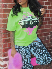 Indiebeautie T-Shirt mit Grafikdruck