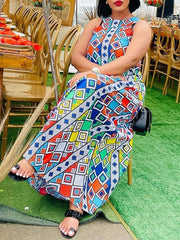 Indiebeautie – Bedrucktes ärmelloses Kleid