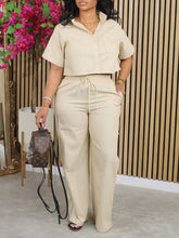 Indiebeautie Einfarbiges Set aus Hemd und Hose