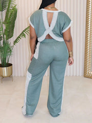 Indiebeautie – Zweifarbiges 2-teiliges Kombi-Set