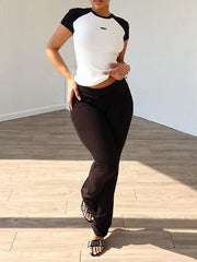 Zweifarbiges 2-teiliges Set