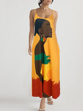 Bedrucktes Camisole-Kleid