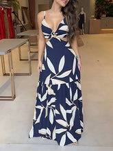 Indiebeautie – Bedrucktes Camisole-Kleid mit Rüschen