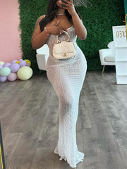 Indiebeautie – Durchsichtiges Camisole-Kleid in Uni