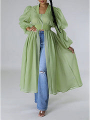 Kombi-Tunika-Oberteil mit Reißverschluss vorne