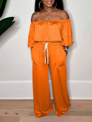 Schulterfreies 2-teiliges Set