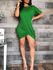 Basic-Tulpen-Minikleid