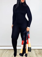 indiebeautie Solid Skinny Jumpsuit