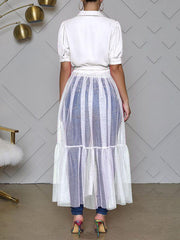 indiebeautie Tulle Combo Tunic