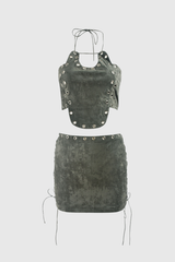 Giselle Neckholder-Sets mit Schnürung