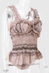 Kennedi Ruch Ruffle Top