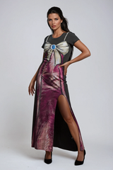 Kylee Maxikleid mit Perlen und Schleife