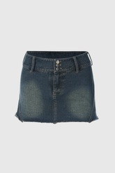 Lexi Denim Bodycon Minirock