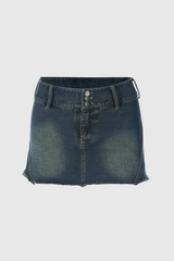 Lexi Denim Bodycon Minirock