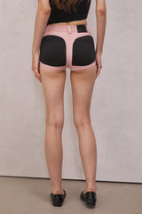 Love – Mehrfarbige Jeans in Rosa