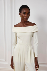 Schulterfreier Jumpsuit Marianna