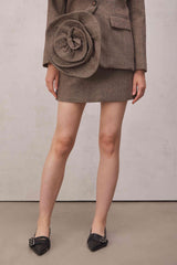 Nala – Rock mit Blumenverzierung