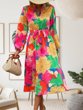 Hemdblusenkleid mit Blumenmuster