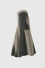 Meerjungfrauenrock mit Phönix-Print