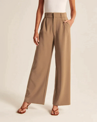 Hannah – Tailored-Hose mit weitem Bein
