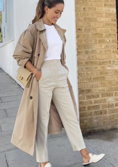 Alyssa Stilvolle Hose mit hoher Taille