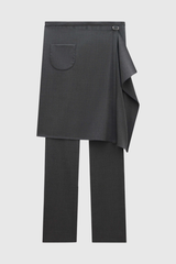 Sloan Fake Zweiteilige gerade Hose