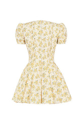 Sommerliches Plisseekleid