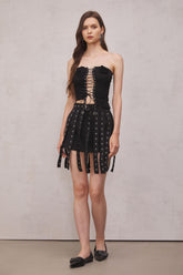 Sutton Grommet Minirock