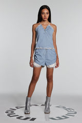 Ärmelloses Spitzentop „Treasure“