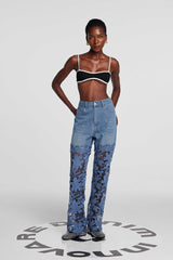 Jeans mit Spitze von Veda