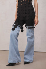 Willow – Deconstruct-Hose in Blau