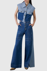 Winona Split Ärmelloses Set