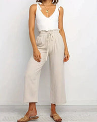 Yamira - Bequeme Leinenhose