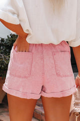 CARRIE SHORTS MIT PAPERBAG-TAILLE