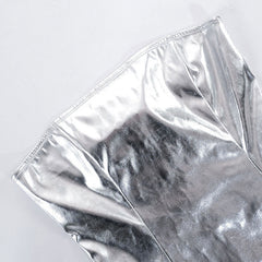 Eleganter, figurbetonter Minirock mit Schlitz und Stretch