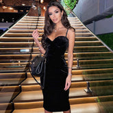 Glitzerndes Strass-Tanktop mit quadratischem Ausschnitt und klassischem Metall-Print - Silber