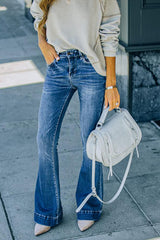 The Vivia High Rise Bell Bottom Denim