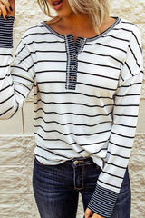 Follow Your Lead Striped Shift Top