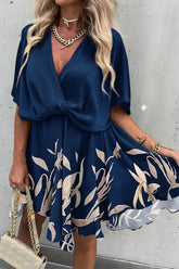 Bedrucktes Minikleid „Following A Daydream“