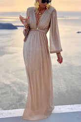 Twinkle and Shine – Cocktailkleid mit Glockenärmeln