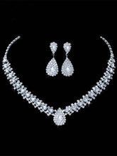 Formales Strass-Schmuckset MSE033125