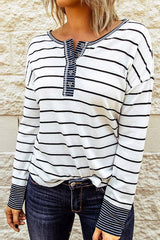 Follow Your Lead Striped Shift Top