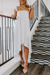 Lovestruck Babe – Maxikleid mit hohem, tiefem Saum