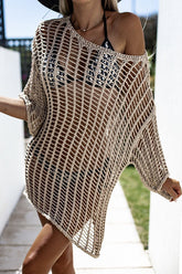 Strick-Überwurfkleid „Day on The Beach“