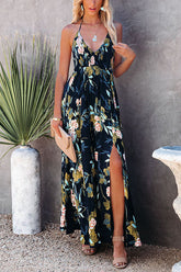 Show Your Radiance – Gerüschtes Neckholder-Maxikleid