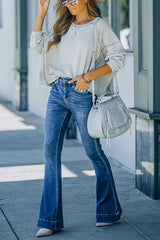 The Vivia High Rise Bell Bottom Denim