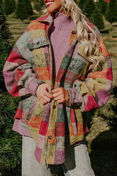 Colders Days Are Coming – Langärmliger Mantel mit Knopftasche